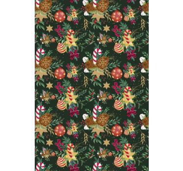 Festive Candy Elements flower blind - TenStickers