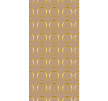 Geometric Circle Theme texture and pattern blind - TenStickers