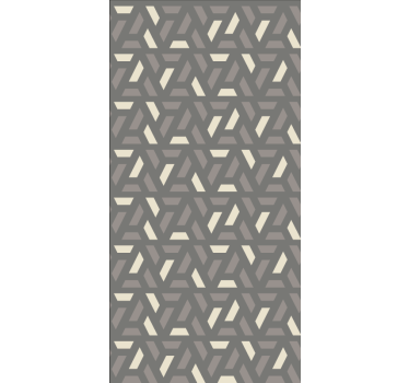 Geometric Neutral Pattern modern blind - TenStickers