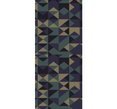 Geometric Pattern Blocks modern blind - TenStickers
