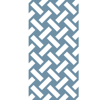 Texture and pattern blind interweaving linear design - TenStickers