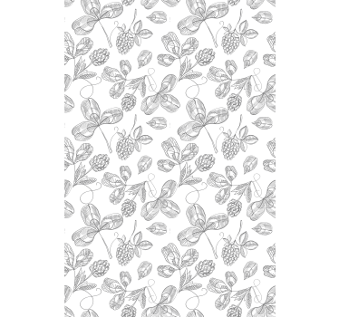 Floral Embroidery roller blind - TenStickers