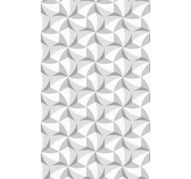 Geometric grey theme modern blind - TenStickers