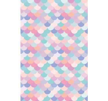 Colorful Scale Patterns texture and pattern blind - TenStickers