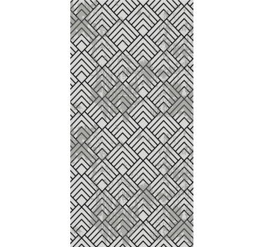 Geometric Arrangement Style modern blind - TenStickers