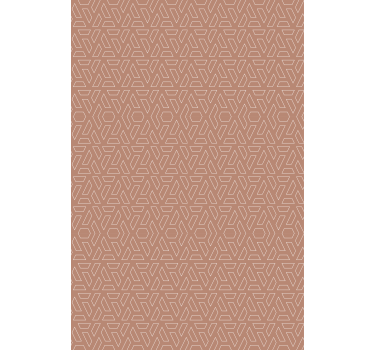Abstract beige geometric pattern modern blind - TenStickers