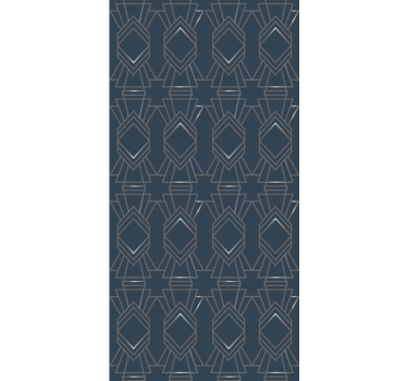 GEOMETRIC SHAPES PATTERN modern blind - TenStickers