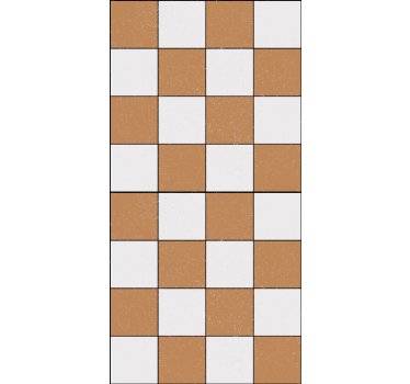 Texture and pattern blind checkerboard design - TenStickers
