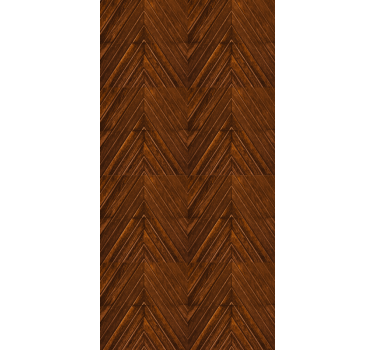 Chevron Wood Pattern rustic blind - TenStickers