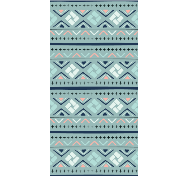 Geometric Patterned Motifs modern blind - TenStickers