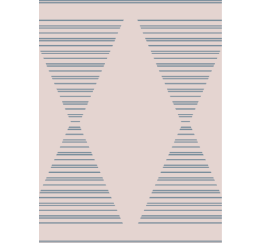 Elegant striped pattern modern blind - TenStickers