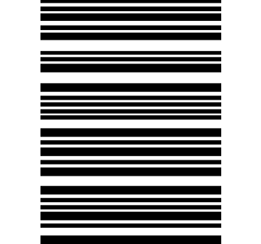 Black striped office Blind elegance - TenStickers