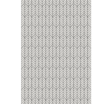Elegant herringbone pattern Flower blind - TenStickers