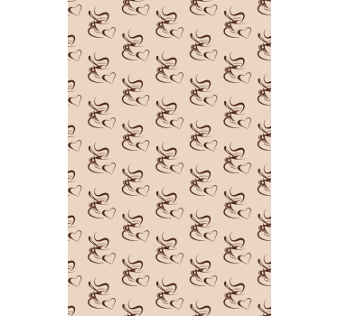 Coffee illustration Kitchen blind - TenStickers