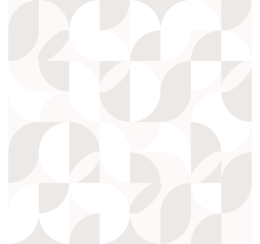 Retro White Pattern Living Room Blind - TenStickers