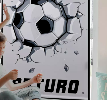 Breaking ball Personalized blind - TenStickers