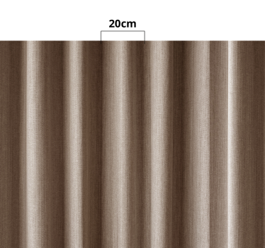 Curtain texture beige window coverage  - TenStickers