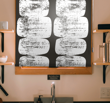Abstract Brushstrokes texture and pattern blind - TenStickers