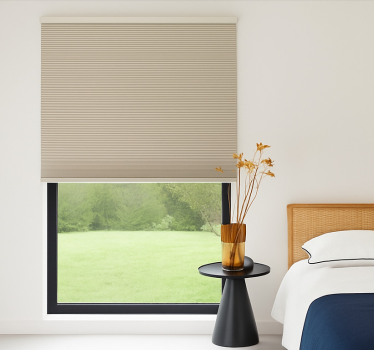 Beige Cellular Shade teenage  roller blind - TenStickers