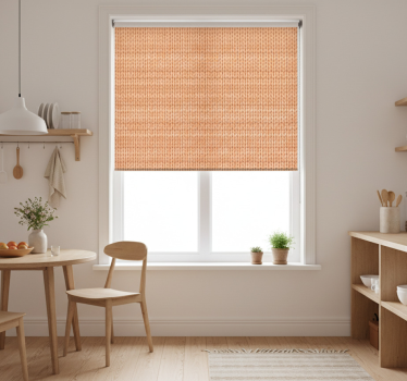 Beige fabric kitchen blind - TenStickers