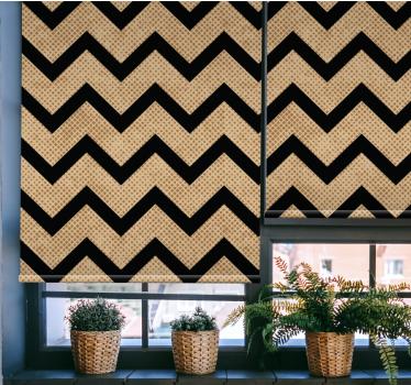 Chevron Patterned Shade texture and pattern blind - TenStickers
