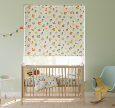 Childrens blind bee garden design - TenStickers
