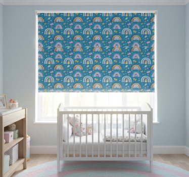 Childrens blind butterfly rainbow designs - TenStickers