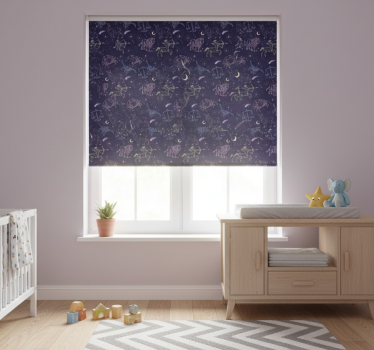 Children's blind constellation design - TenStickers