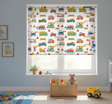 Children's blind construction joy - TenStickers