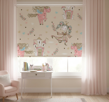 Childrens blind fairytale unicorns - TenStickers