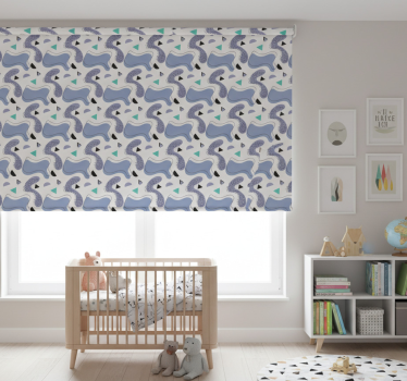 Childrens blind in memphis color model on white - TenStickers