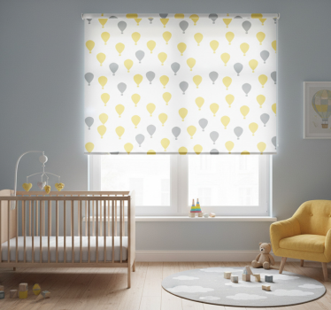 Childrens blind in pantone air balloon design - TenStickers