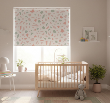 Children's blind kids nordic terrazzo - TenStickers