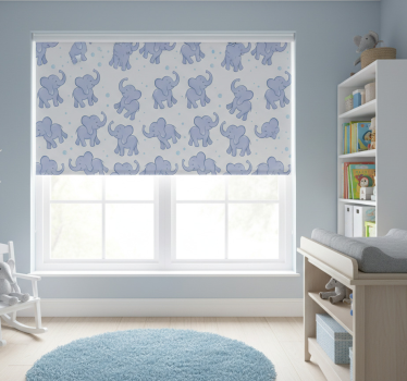 Children's blind little elephant and bubbles - TenStickers
