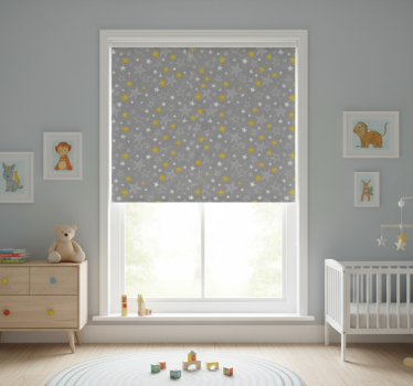 Childrens blind pantone stars - TenStickers
