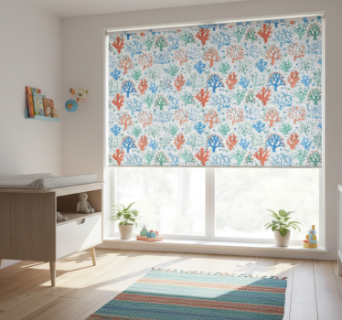 Childrens blind seaweed splash - TenStickers