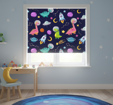 Childrens blind space adventure design - TenStickers