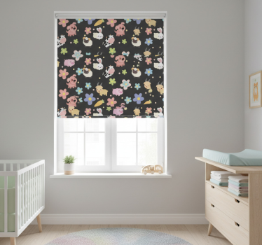 Childrens blind wild animals and rabbits - TenStickers