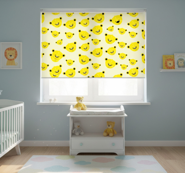 Childrens blind with adorable bear pattern - TenStickers