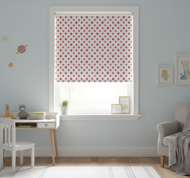Childrens blind with cat paws and heart design - TenStickers