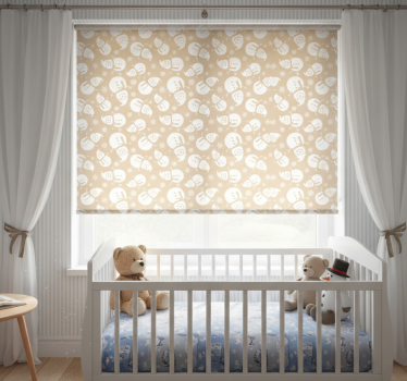 Childrens blind with cheerful snowman faces - TenStickers