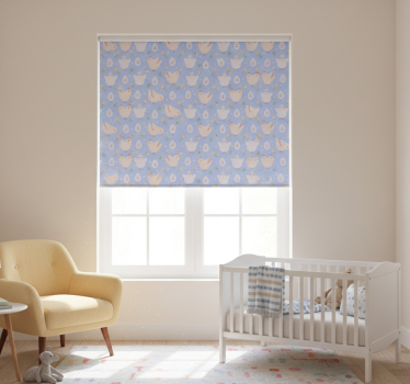 Childrens blind with chicken characters for kids - TenStickers