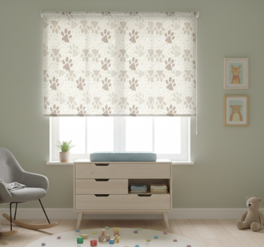 Childrens blind with dog’s paw design - TenStickers