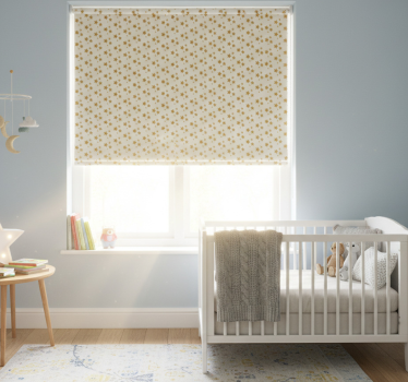 Childrens blind with golden chaotic stars - TenStickers