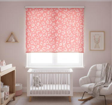 Childrens blind with leopard print texture - TenStickers