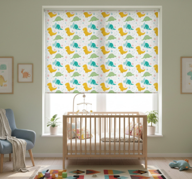 Childrens blind with lovely dinosaur pattern - TenStickers