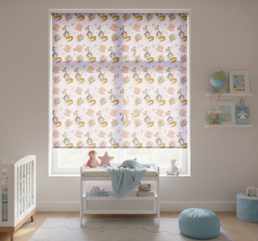 Childrens blind with mermaids and shells design - TenStickers