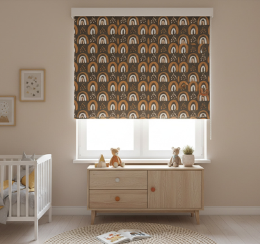 Children's blind with rain and raindrop rainbows - TenStickers