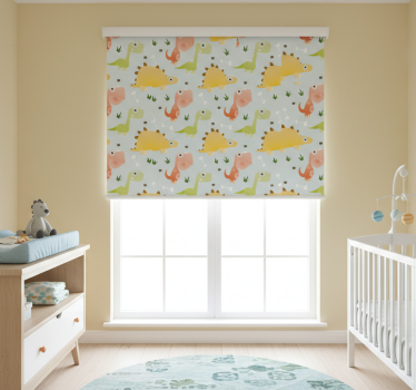Childrens blind with small dinosaur pattern - TenStickers