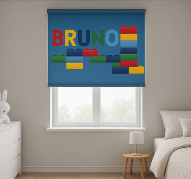 Colorful toy blocks childrens blind - TenStickers
